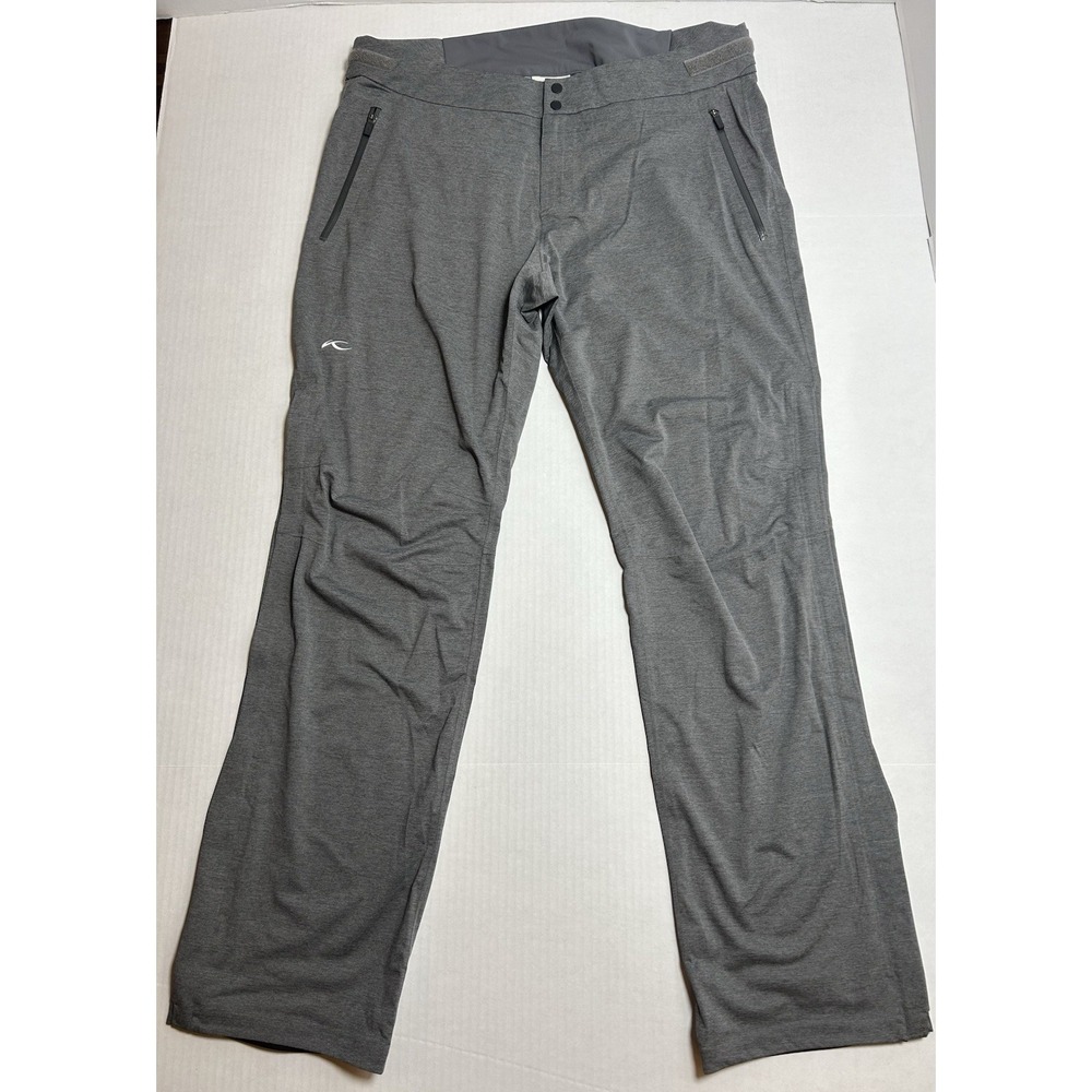 KJUS Dexter II 2.5L Golf Rain Pants Size Large Casual Light Weight Casual EUC